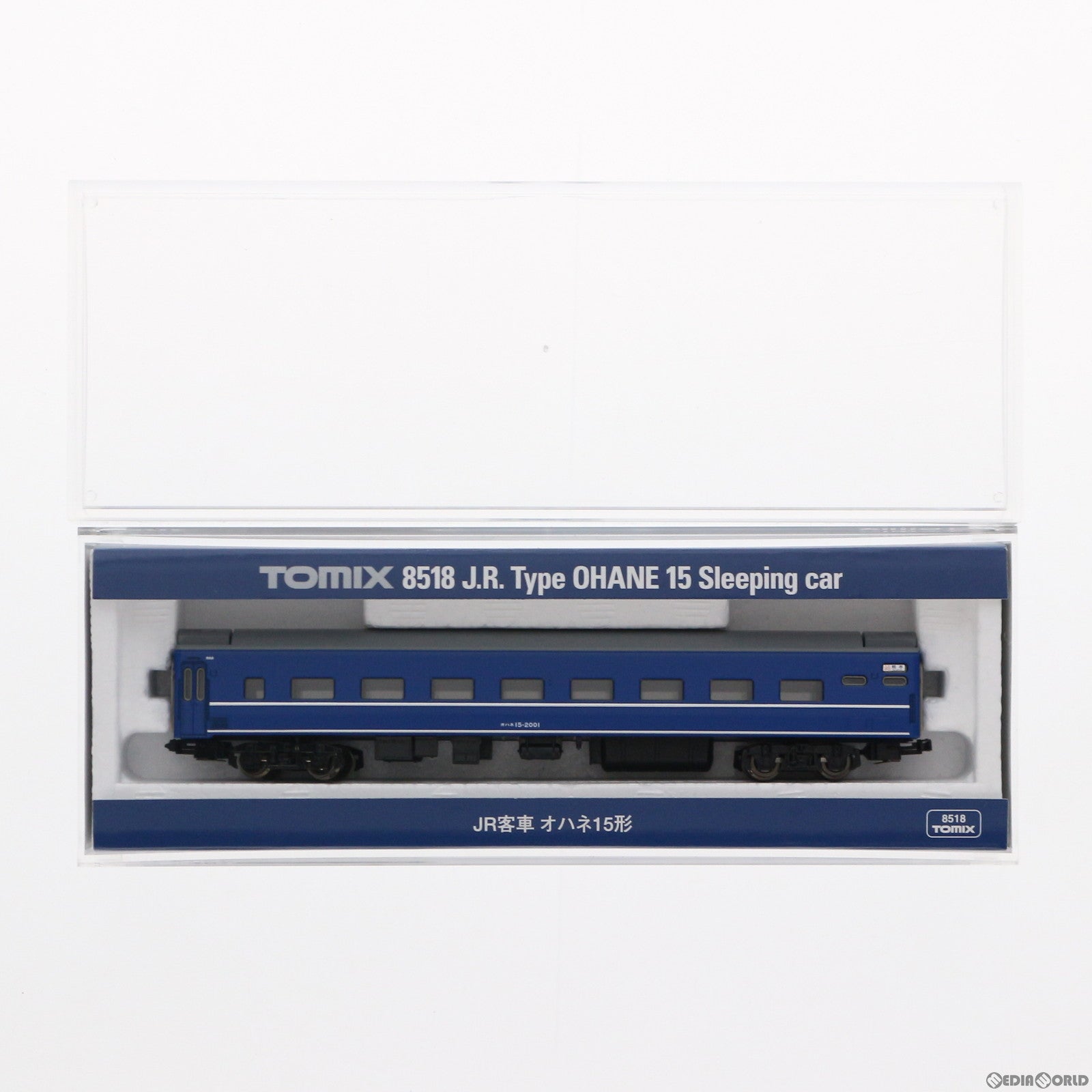 【中古即納】[RWM] 8518 JR客車 オハネ15形(動力無し) Nゲージ 鉄道模型 TOMIX(トミックス) (20080731)