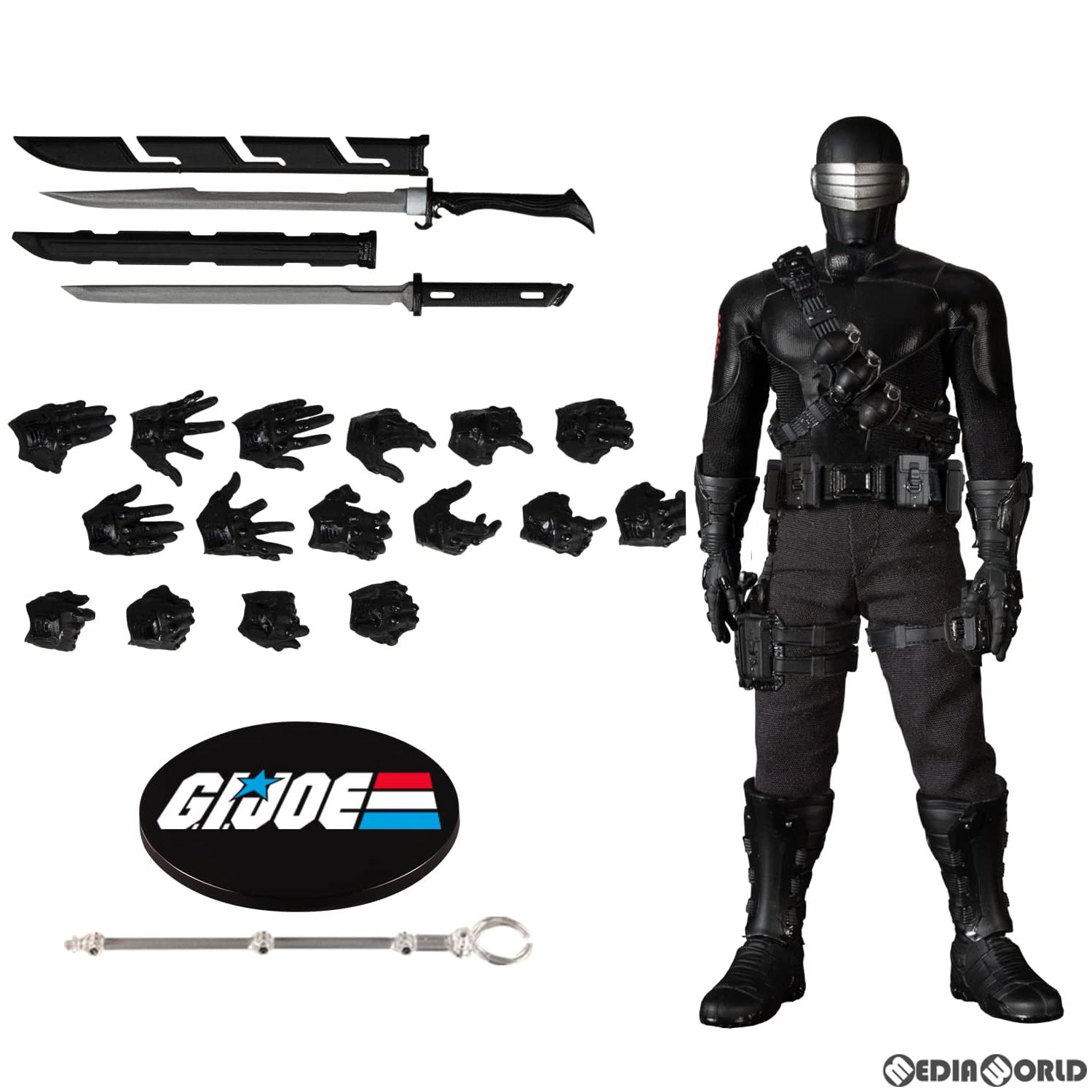 【新品即納】[FIG] ワン12コレクティブ スネークアイズ G.I.ジョー 1/12 アクションフィギュア DX エディション メズコトイズ(20230331)