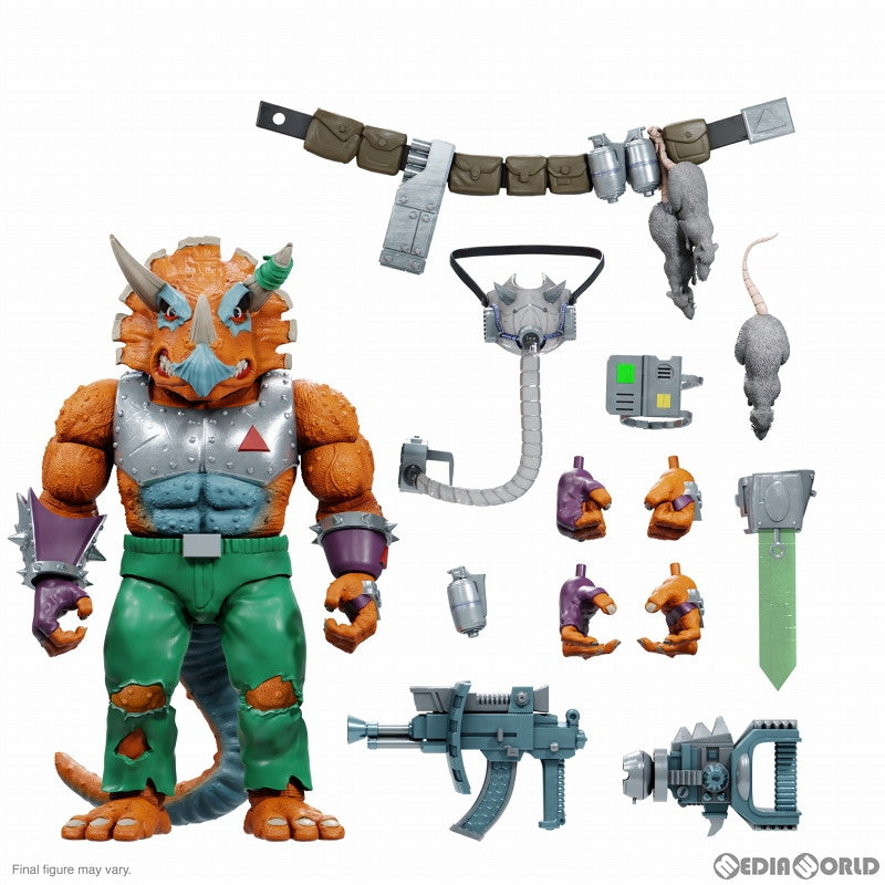 【新品即納】[FIG] トリケラトン ティーンエイジ・ミュータント・ニンジャ・タートルズ TMNT wave 7 アルティメイト 8インチ アクションフィギュア スーパー7(20230416)