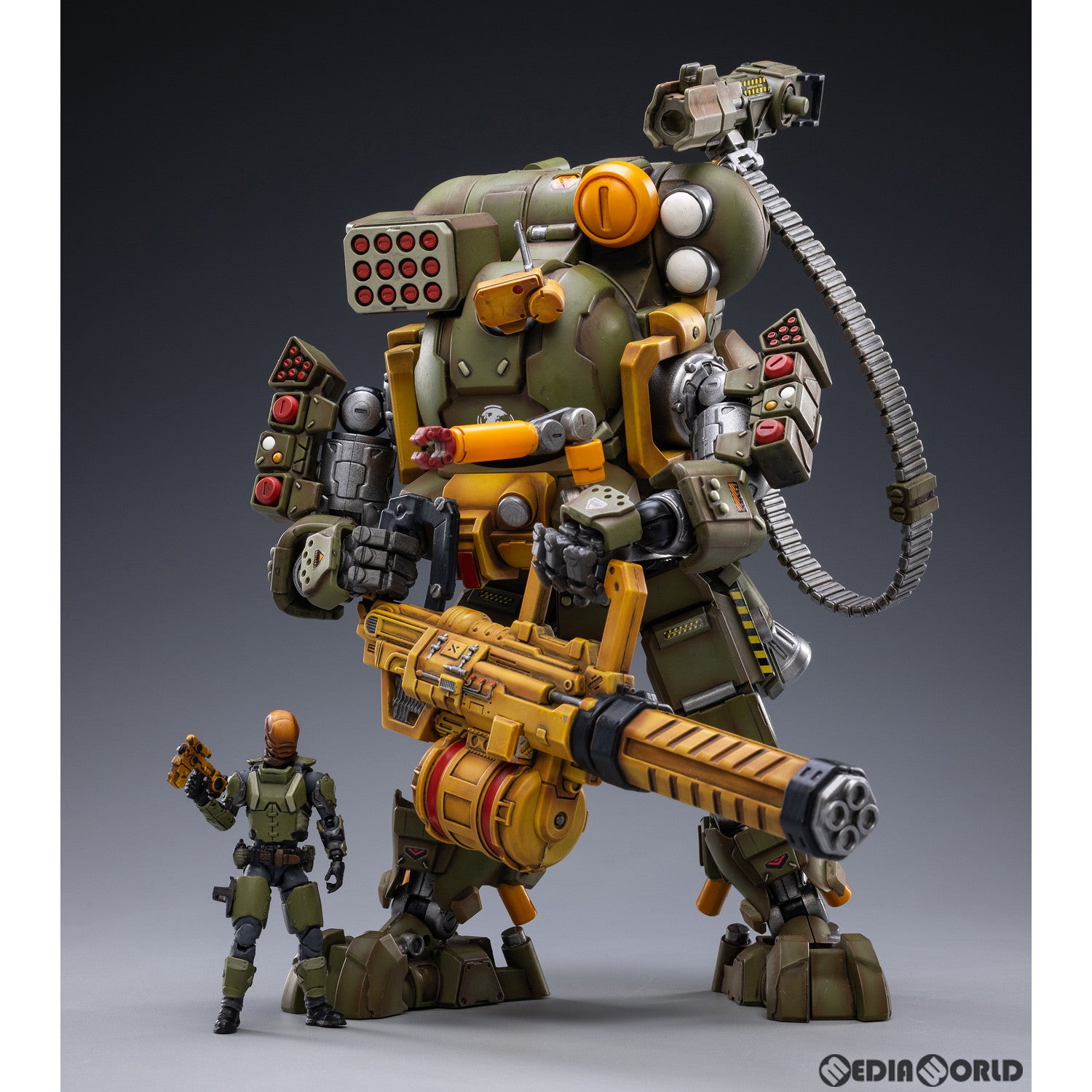 【新品即納】[FIG] アイアンレッカー 08 ヘビーエアボーンメカ(熱帯雨林戦闘型) 1/25 完成品 可動フィギュア JOYTOY(ジョイトイ) (20220511)