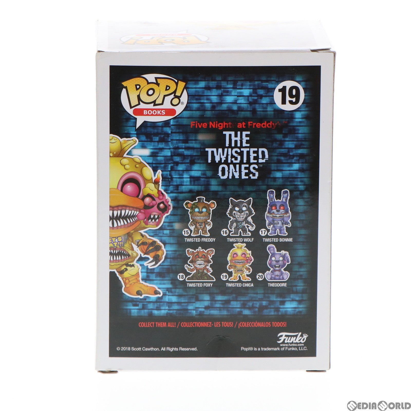 【中古即納】[FIG] POP! Games 19 ツイステッド チカ Five Nights at Freddys 完成品 フィギュア FUNKO(ファンコ) (20180630)