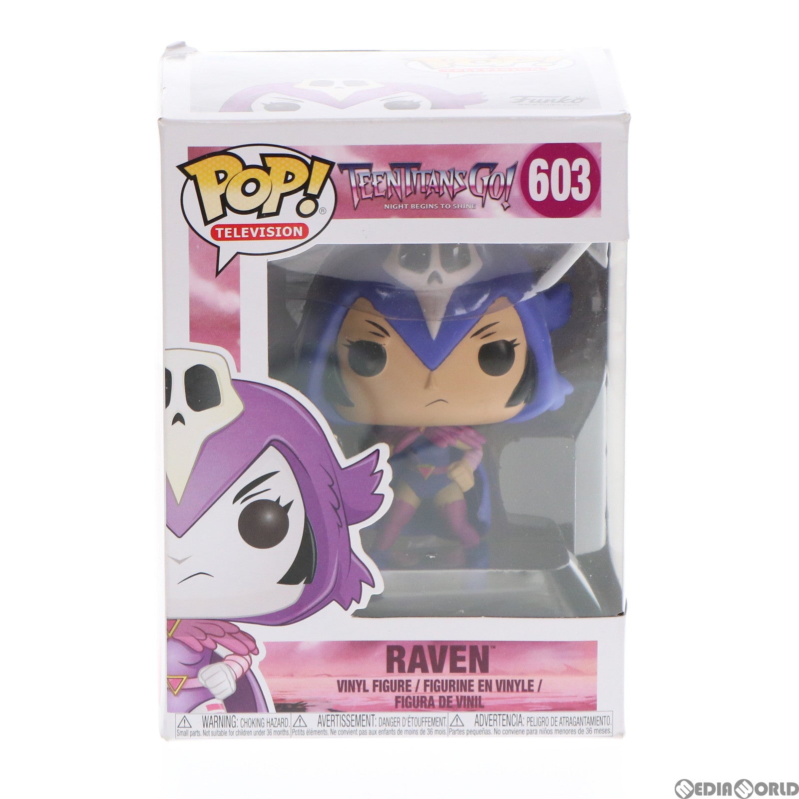 【中古即納】[FIG] Pop! Television 603 レイヴン Teen Titans Go! 完成品 フィギュア FUNKO(ファンコ) (20180630)