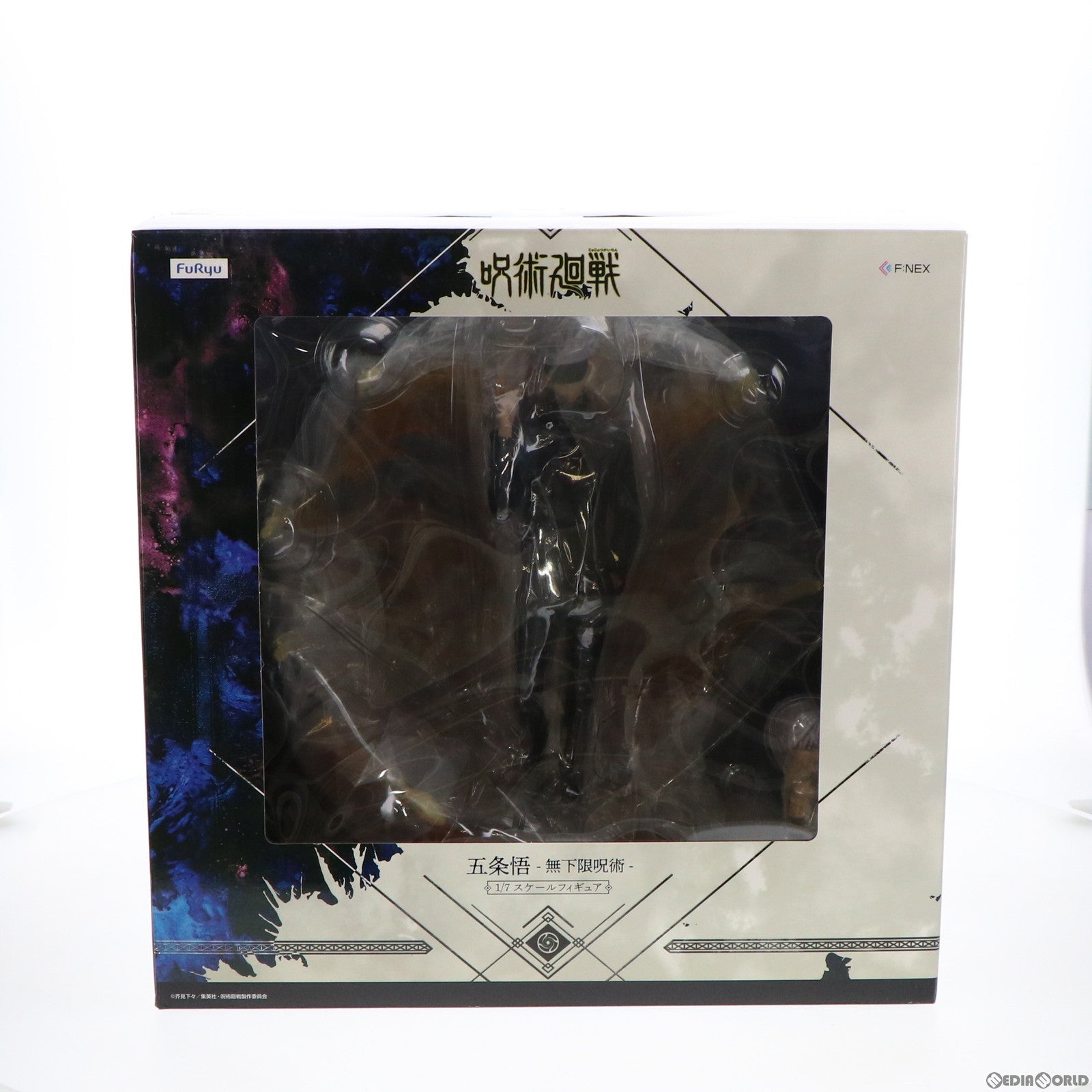 【中古即納】[FIG] F:NEX限定 五条悟(ごじょうさとる) -無下限呪術- 呪術廻戦 1/7 完成品 フィギュア(AMU-FNX270) フリュー(20220131)