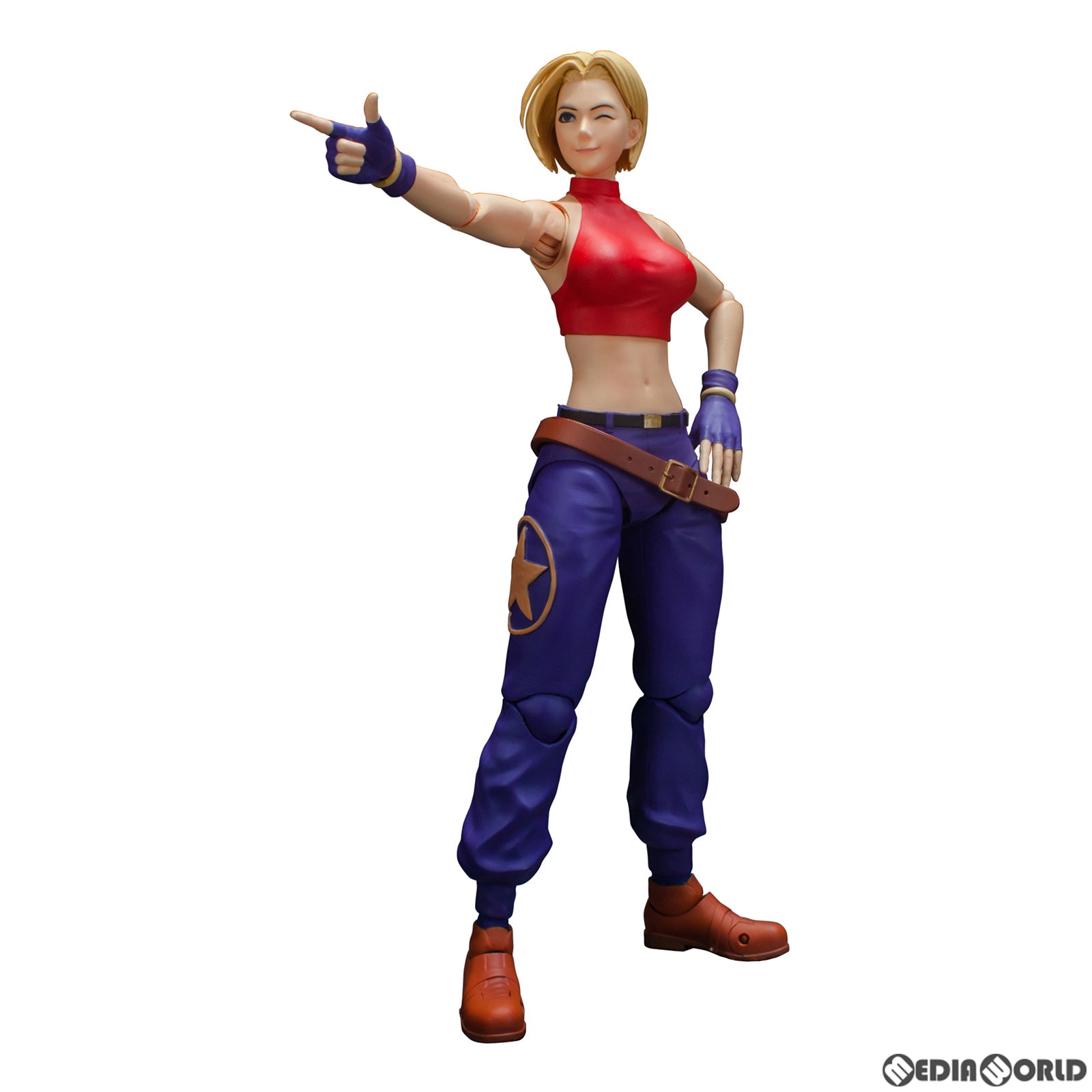 【新品即納】[FIG] ブルー・マリー THE KING OF FIGHTERS '98 ULTIMATE MATCH(ザ・キング・オブ・ファイターズ98 アルティメットマッチ) アクションフィギュア(SKKF05) ストームコレクティブルズ(20230531)