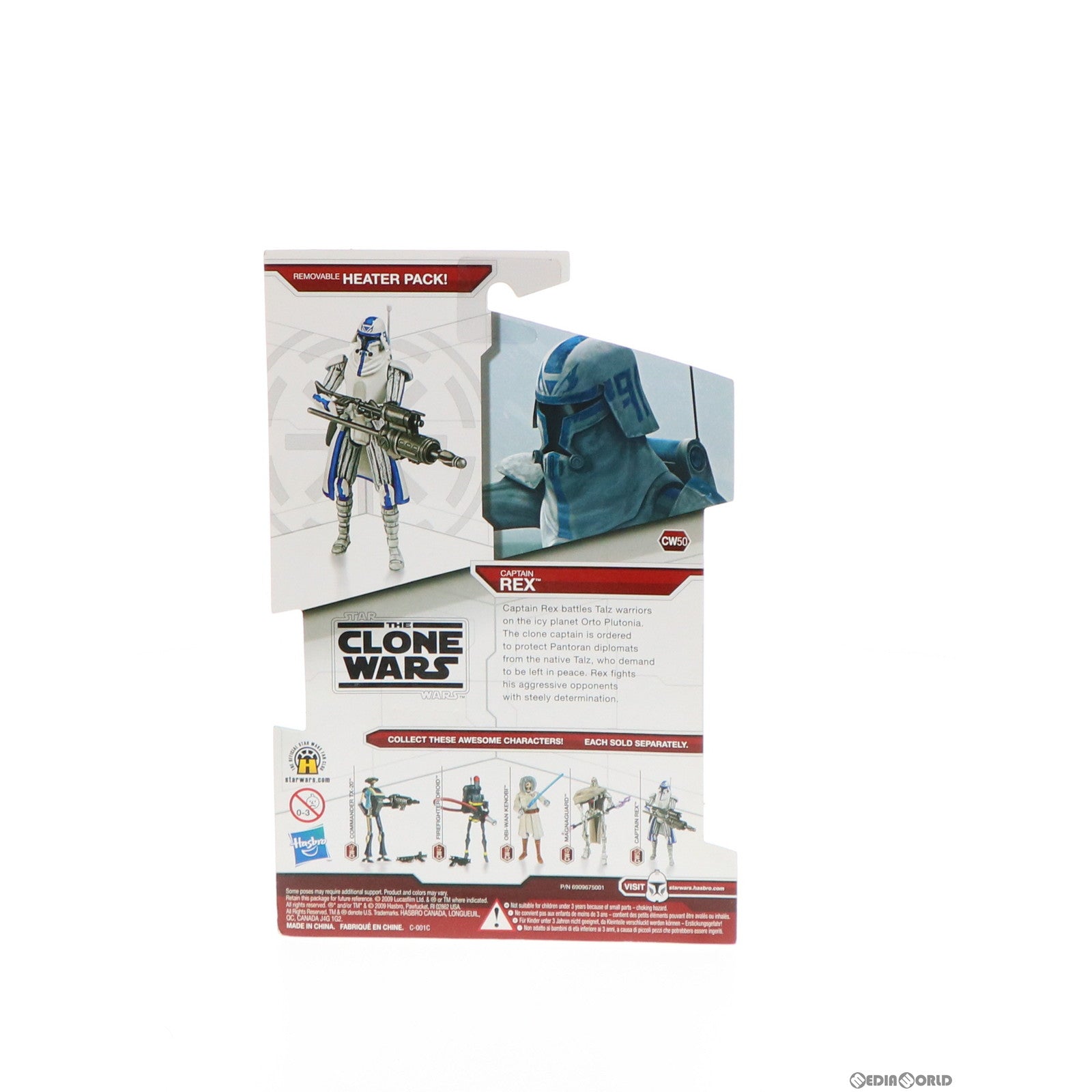 【中古即納】[FIG] スター・ウォーズ ベーシックフィギュア レガシーコレクション キャプテン・レックス with コールドウェザーギア STAR WARS 完成品 可動フィギュア トミーダイレクト/ハズブロ(20081231)