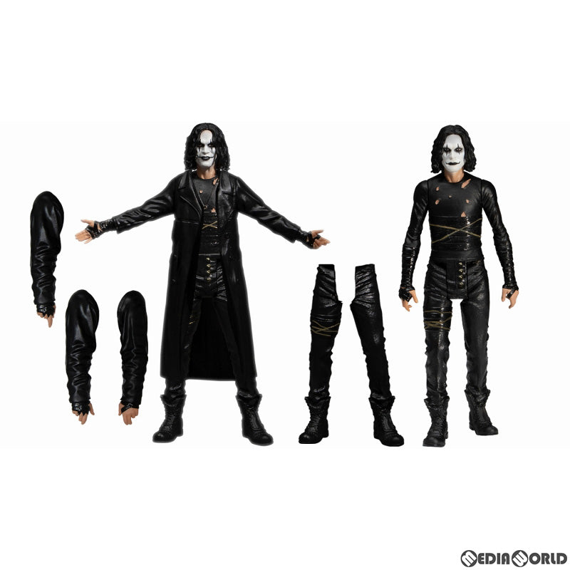 【新品即納】[FIG] 5ポイント エリック・ドレイヴン クロウ 飛翔伝説 3.75インチ アクションフィギュア デラックスセット メズコトイズ(20230126)