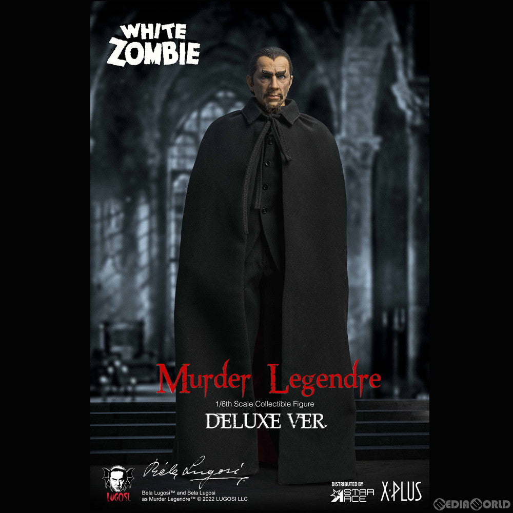 【新品即納】[FIG] ベラ・ルゴシ マーダー・ルジャンドル デラックスVer. White Zombie(恐怖城) 1/6 コレクタブルアクションフィギュア スターエーストイズ/エクスプラス(20230215)