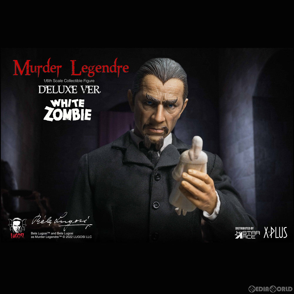 【新品即納】[FIG] ベラ・ルゴシ マーダー・ルジャンドル デラックスVer. White Zombie(恐怖城) 1/6 コレクタブルアクションフィギュア スターエーストイズ/エクスプラス(20230215)