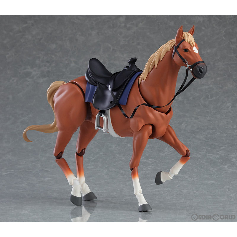 【新品即納】[FIG] figma(フィグマ) 490d 馬 ver.2(栗毛) 完成品 可動フィギュア マックスファクトリー(20221225)