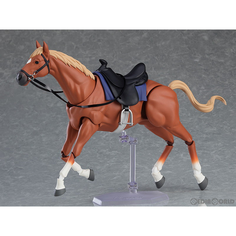 【新品即納】[FIG] figma(フィグマ) 490d 馬 ver.2(栗毛) 完成品 可動フィギュア マックスファクトリー(20221225)