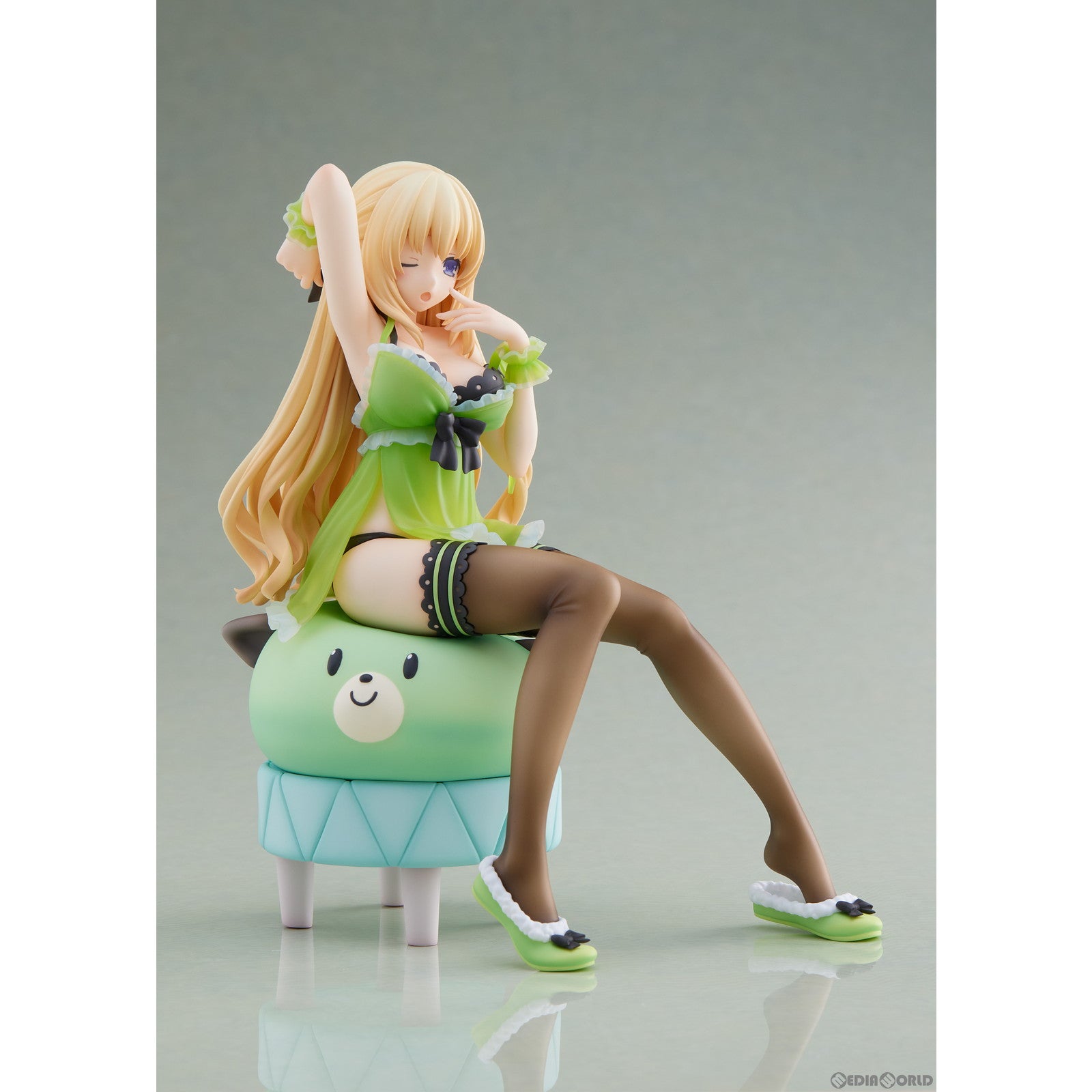 【新品即納】[FIG] 「ベール」寝起きVer. 超次元ゲイム ネプテューヌ 1/8 完成品 フィギュア ブロッコリー(20221227)