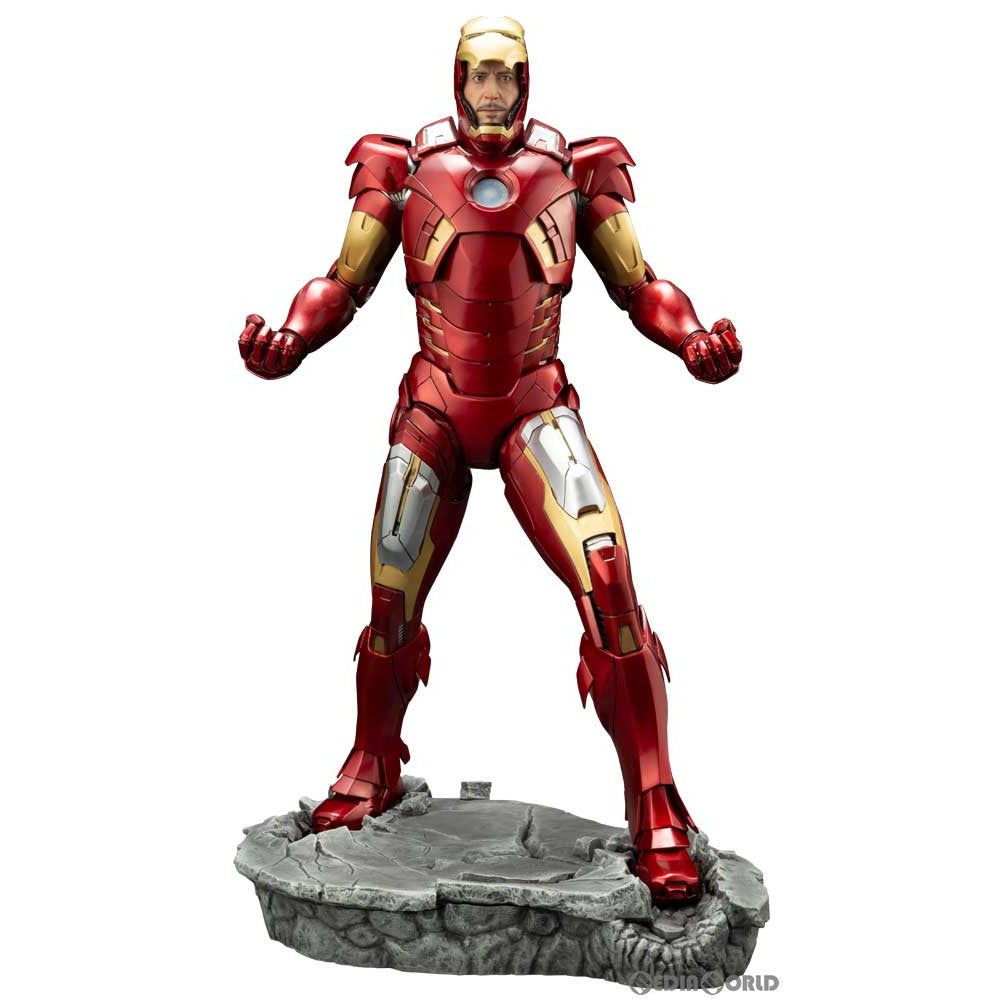 【新品即納】[FIG]ARTFX アイアンマンマーク7 -AVENGERS- MARVEL UNIVERSE(マーベルユニバース) 1/6 簡易組立キット フィギュア(MK313) コトブキヤ(20221120)