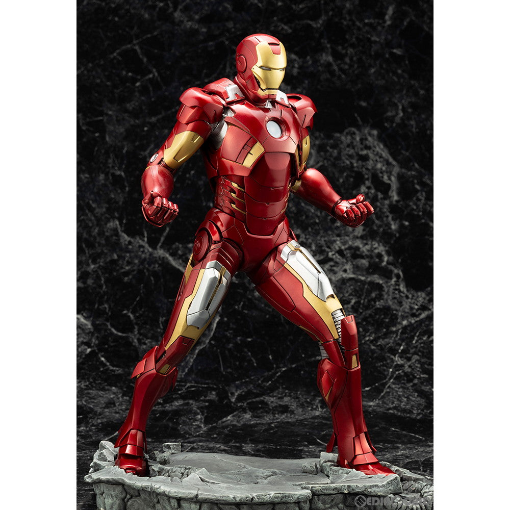 【新品即納】[FIG]ARTFX アイアンマンマーク7 -AVENGERS- MARVEL UNIVERSE(マーベルユニバース) 1/6 簡易組立キット フィギュア(MK313) コトブキヤ(20221120)