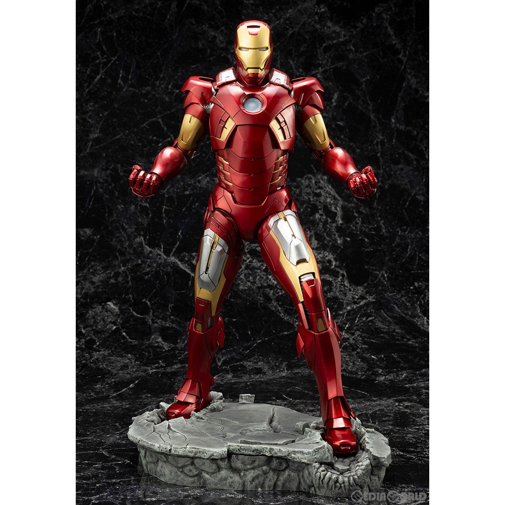 【新品即納】[FIG]ARTFX アイアンマンマーク7 -AVENGERS- MARVEL UNIVERSE(マーベルユニバース) 1/6 簡易組立キット フィギュア(MK313) コトブキヤ(20221120)