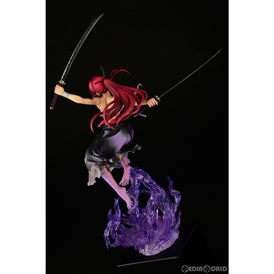 【新品即納】[FIG] エルザ・スカーレット 侍-光炎万丈-ver.漆黒 FAIRY TAIL(フェアリーテイル) 1/6 完成品 フィギュア オルカトイズ(20230531)