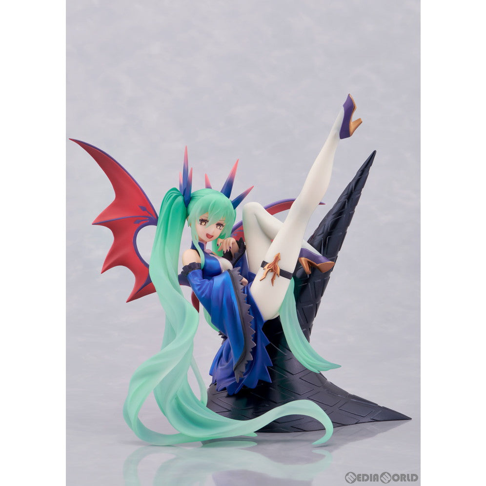 【新品即納】[FIG] TENITOL 初音ミク Dark キャラクター・ボーカル・シリーズ01 初音ミク 完成品 フィギュア(AMU-TNL0002) フリュー(20230204)