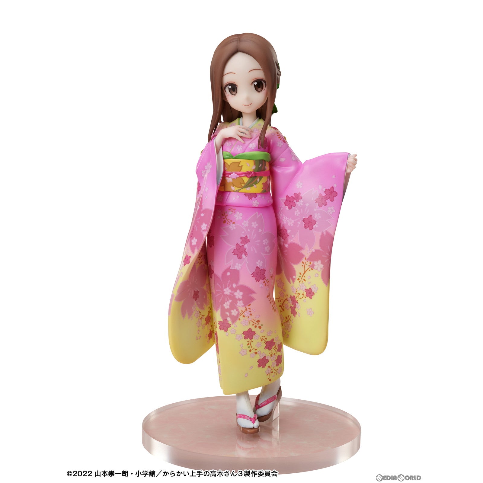 【新品即納】[FIG] 高木さん 桜和装ver. からかい上手の高木さん3 1/7 完成品 フィギュア(AMU-FNX762) F:NEX/フリュー(20221221)