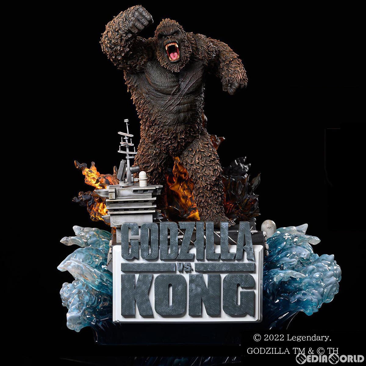 【新品即納】[FIG] コング FROM GODZILLA VS. KONG〔2021〕ワンダーフィギュア ゴジラvsコング 完成品 フィギュア プレックス(20221221)