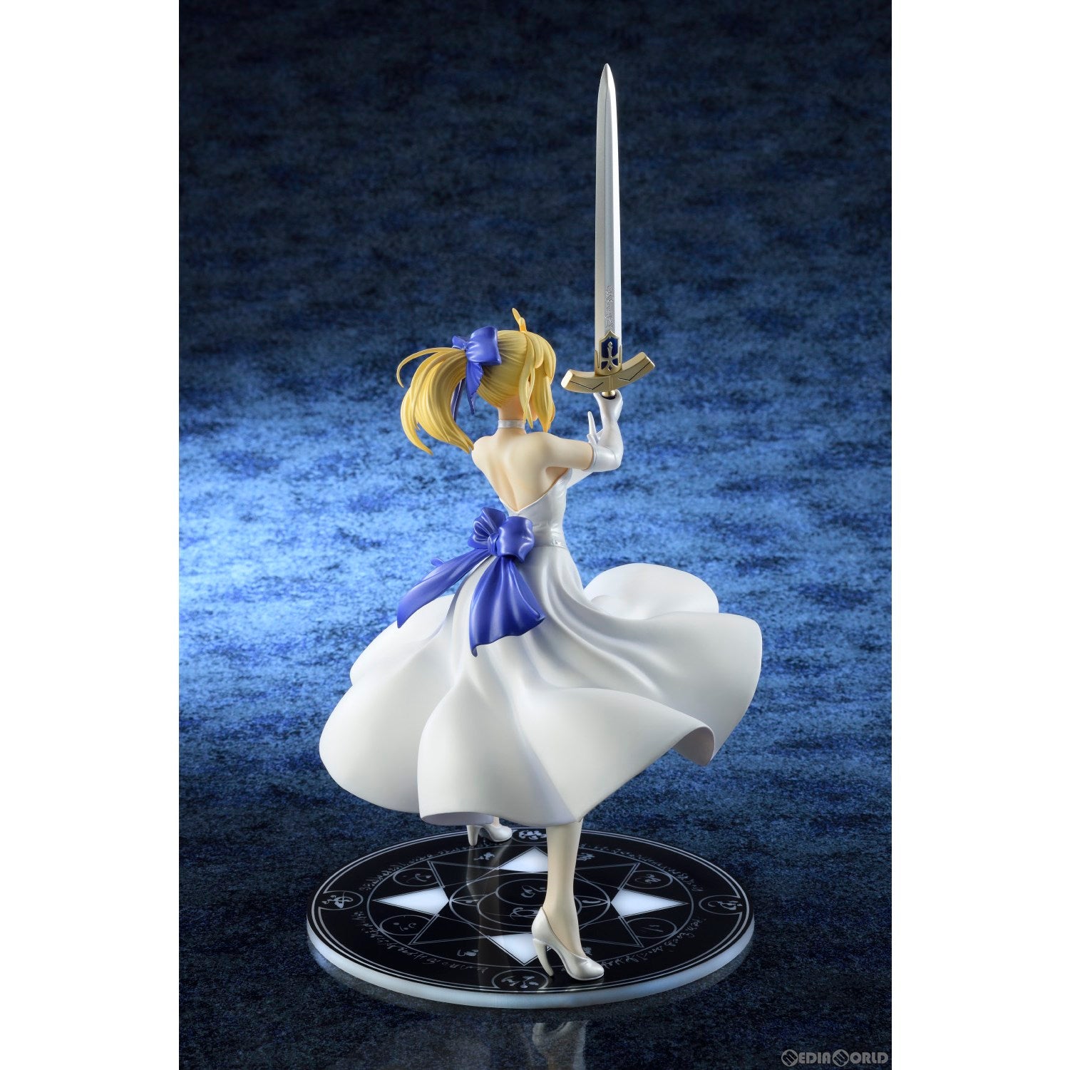 【新品即納】[FIG]セイバー 白ドレス リニューアルVer. Fate/stay night [Unlimited Blade  Works](フェイト/ステイナイト アンリミテッドブレイドワークス) 1/8 完成品 フィギュア(BF139) ベルファイン(20220928)