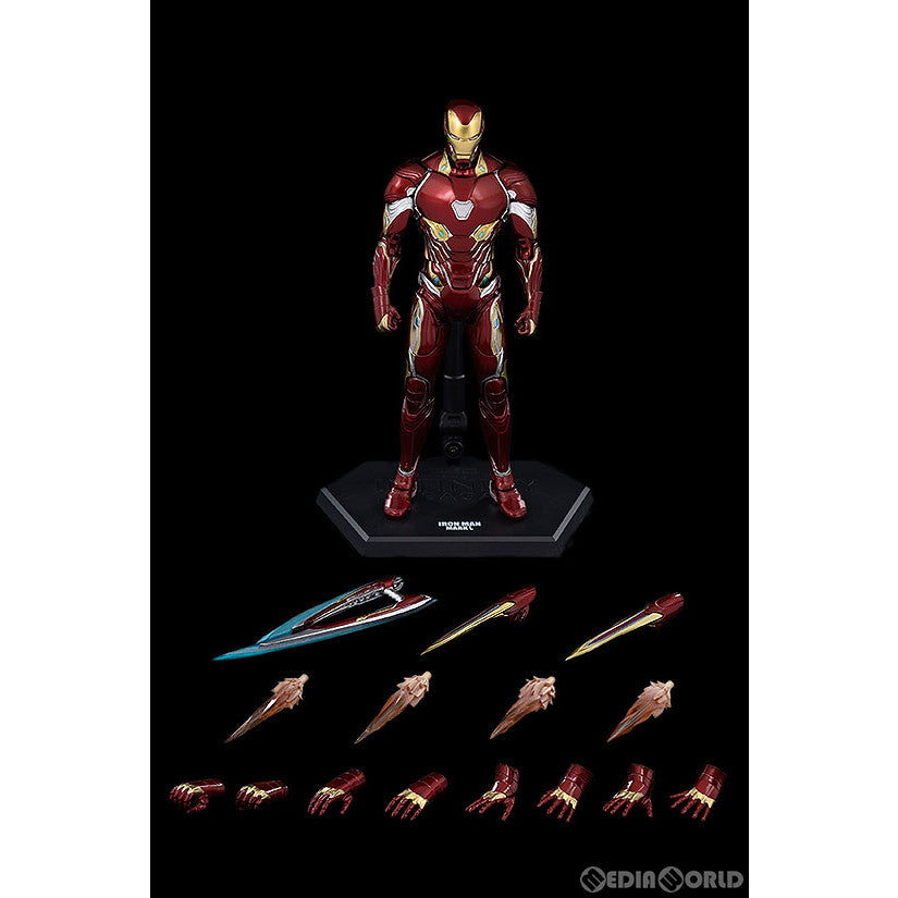 【新品即納】[FIG] DLX Iron Man Mark 50(DLX アイアンマン・マーク50) The Infinity Saga(インフィニティ・サーガ) 1/12 完成品 可動フィギュア threezero(スリーゼロ) (20230118)