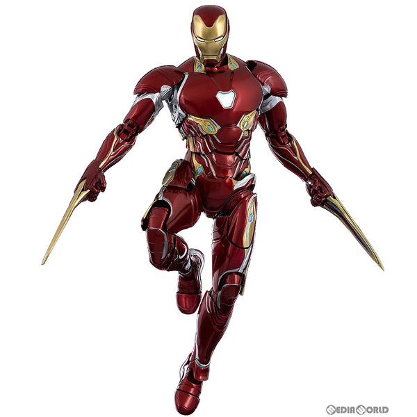 【新品即納】[FIG]DLX Iron Man Mark 50(DLX アイアンマン・マーク50) The Infinity  Saga(インフィニティ・サーガ) 1/12 完成品 可動フィギュア threezero(スリーゼロ)