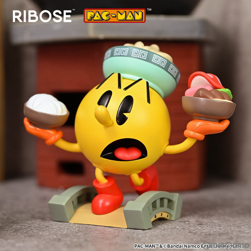 【新品即納】[BOX][FIG] パックマン 食全食美(ショクゼンショクビ) シリーズ トレーディングフィギュア(6個) RIBOSE(核糖文化) (20230318)