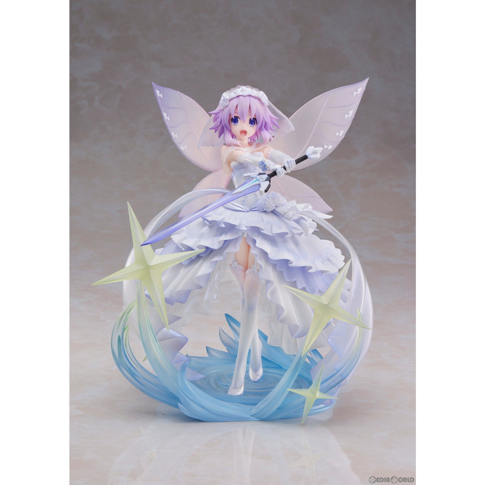 【新品即納】[FIG] 封入特典付 ネプテューヌ リトルパープルver. アニメ「超次元ゲイム ネプテューヌ」 1/7 完成品 フィギュア フロンティアワークス/ブロッコリー(20230430)