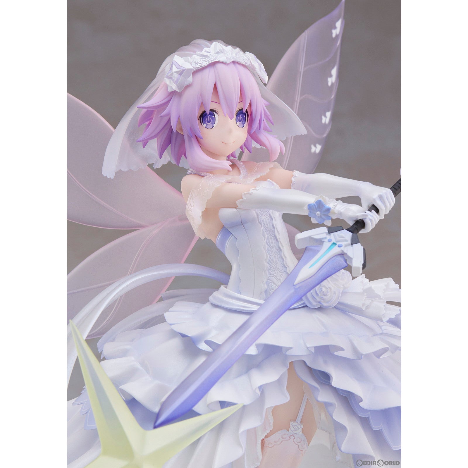【新品即納】[FIG] 封入特典付 ネプテューヌ リトルパープルver. アニメ「超次元ゲイム ネプテューヌ」 1/7 完成品 フィギュア フロンティアワークス/ブロッコリー(20230430)