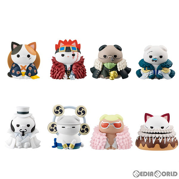 【新品即納】[BOX][FIG] MEGA CAT PROJECT ニャンピースニャーン! ルフィと好敵手編 ONE PIECE(ワンピース) フィギュア(8個) メガハウス(20221126)