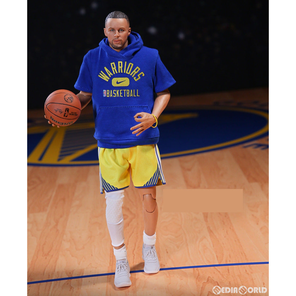 【新品即納】[FIG] リアルマスターピース NBAコレクション ステフィン・カリー 1/6 コレクティブル フィギュア NEW ver 完成品 可動フィギュア エンターベイ(20221026)