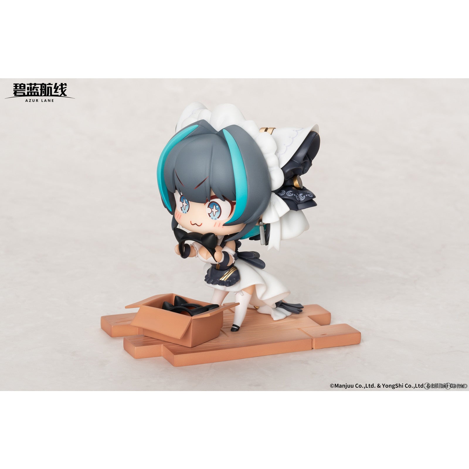 【新品即納】[FIG] JUUsタイム ちびキャラシリーズ チェシャー アズールレーン 完成品 デフォルメフィギュア APEX(エーペックス) (20230119)