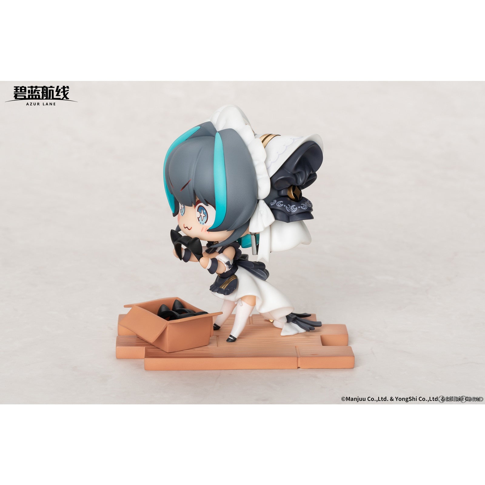 【新品即納】[FIG] JUUsタイム ちびキャラシリーズ チェシャー アズールレーン 完成品 デフォルメフィギュア APEX(エーペックス) (20230119)