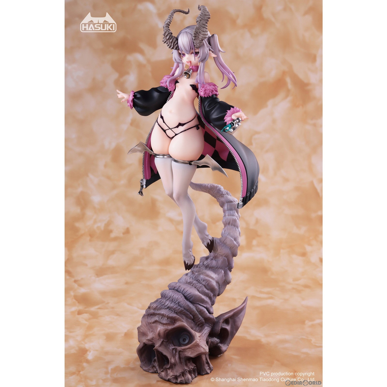 【新品即納】[FIG] めぇめぇ子 1/7 完成品 フィギュア(SP001) HASUKI(ハスキ) (20230311)