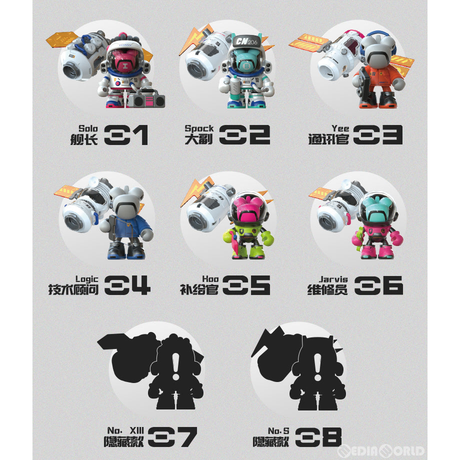 【新品即納】[BOX][FIG] WAZZUP BABY × CASC SPACE206シリーズ トレーディングフィギュア(6個) LAM TOYS(ラムトイズ) (20220810)