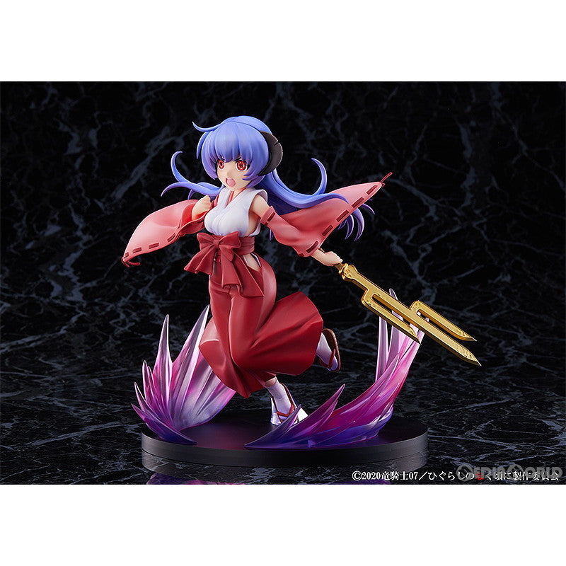 【新品即納】[FIG] 羽入 神剣鬼狩柳桜ver.(はにゅう しんけんおにがりのりゅうおうver) ひぐらしのなく頃に 卒 1/7 完成品 フィギュア Miyuki(ミユキ) (20230428)