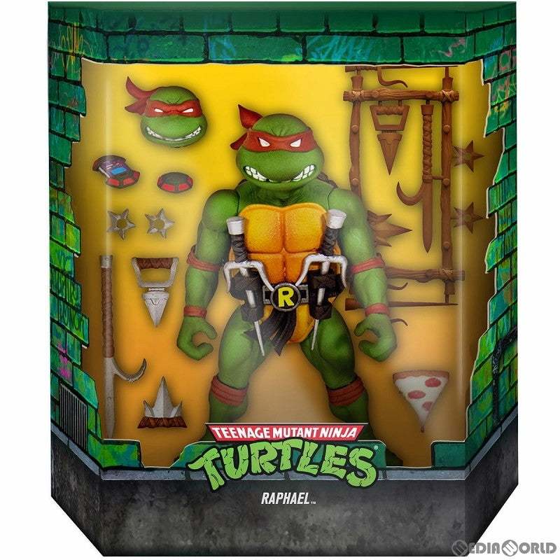 【新品即納】[FIG] (再販) ラファエロ ティーンエイジ・ミュータント・ニンジャ・タートルズ TMNT wave 1 アルティメイト 7インチ アクションフィギュア スーパー7(20220723)