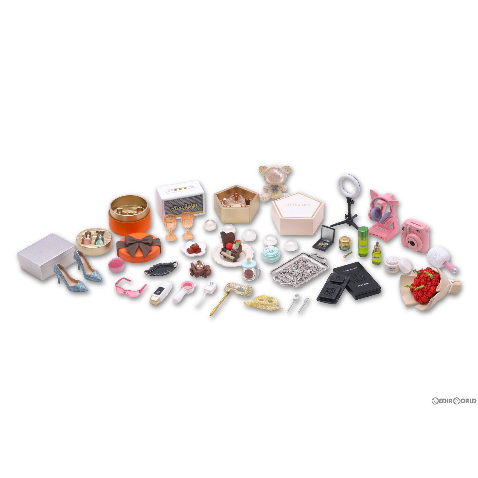 【新品即納】[BOX][FIG] I LOVE YOU プレゼントシリーズ トレーディングフィギュア セットB 1/12 フィギュア用アクセサリ(SW004B) (8個) JYKYS(20230623)