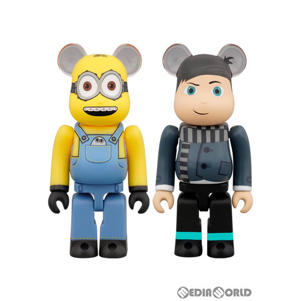 【予約安心出荷】[FIG]BE@RBRICK(ベアブリック) OTTO & YOUNG GRU(オットー&ヤンググルー) 100% 2PACK(2体 セット) ミニオンズ フィーバー 完成品 可動フィギュア メディコム・トイ(2022年7月)