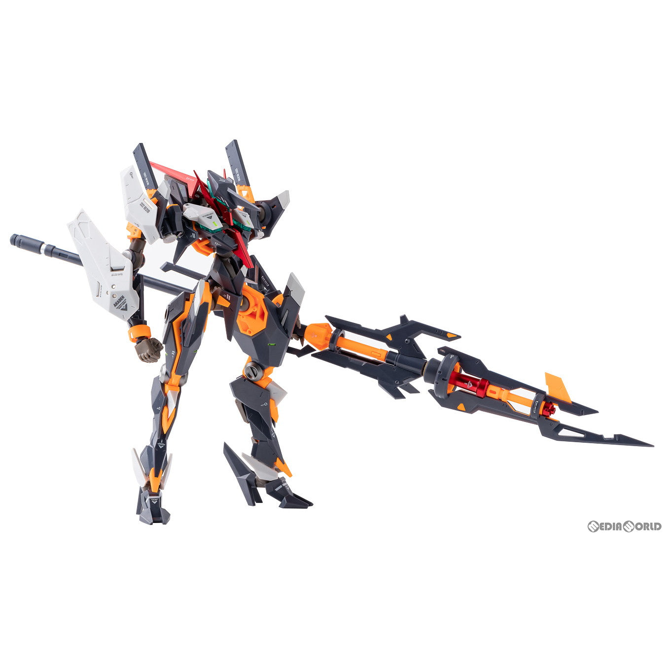 【新品】【お取り寄せ】[FIG] ROBOT BUILDシリーズ RB-28 AKADEN 赤電(ユニバーサルカラーVer.) 完成品 可動フィギュア(KM-077) 核誠治造(EARNESTCORE CRAFT/アニスコル) /ウェーブ(WAVE) (20220930)
