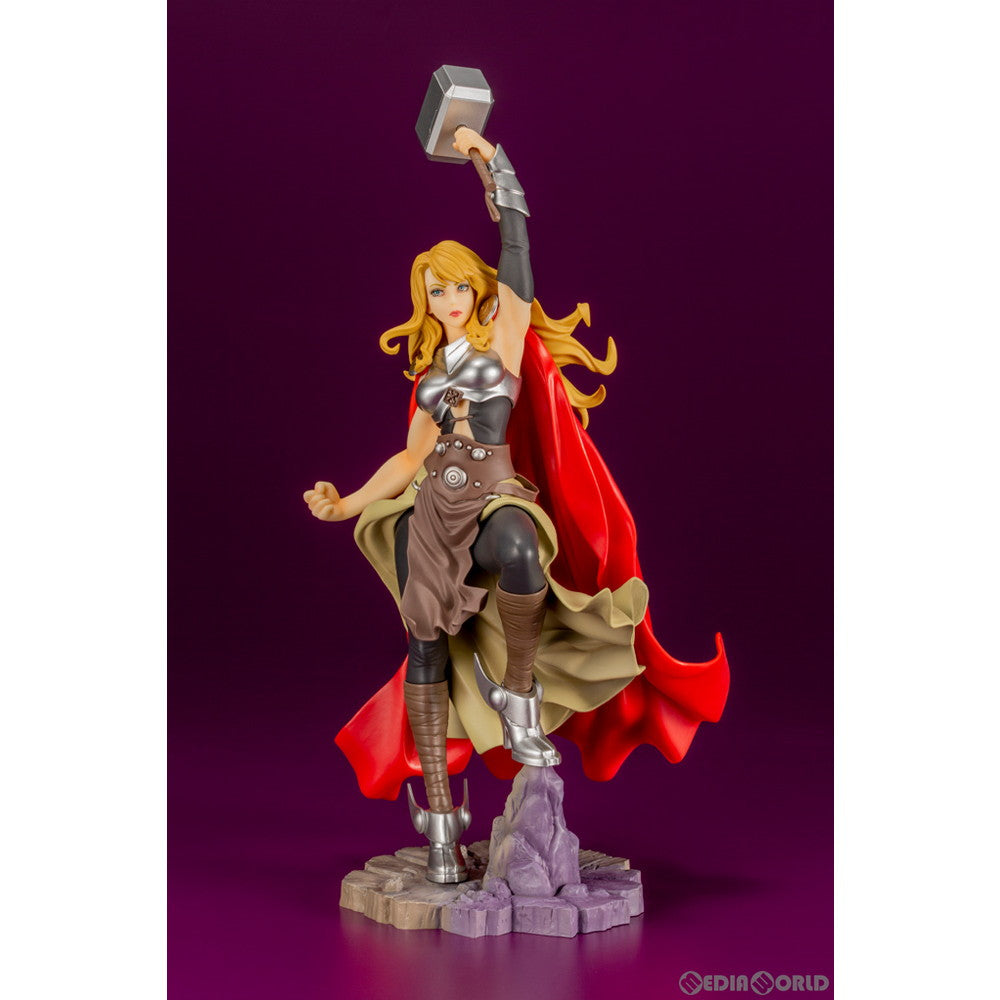 【新品即納】[FIG](再販)MARVEL美少女 ソー(ジェーン・フォスター) MARVEL UNIVERSE(マーベルユニバース) 1/7 完成品 フィギュア(MK351) コトブキヤ(20221224)