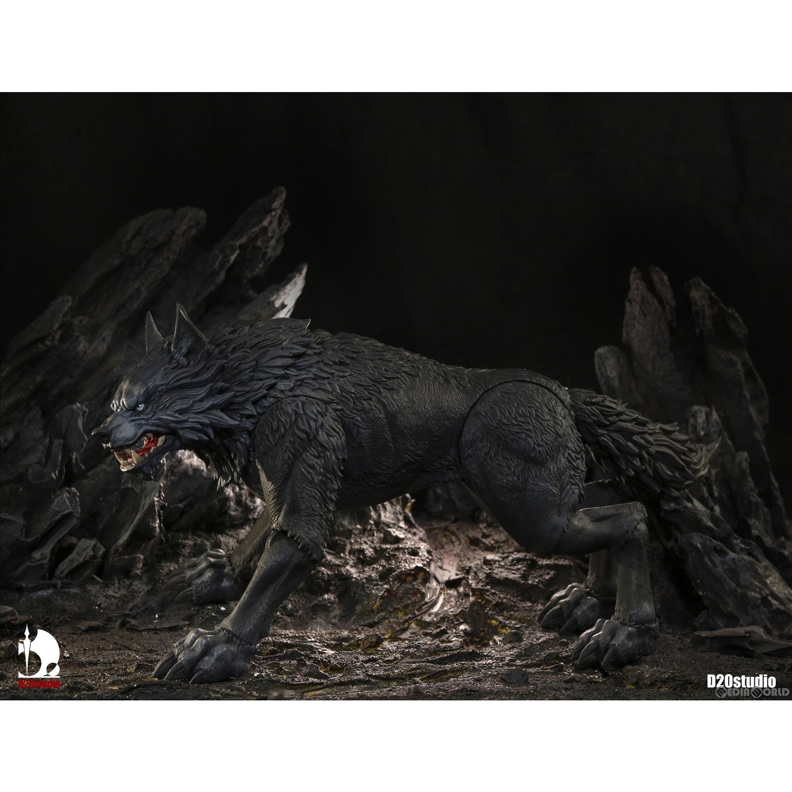 【新品即納】[FIG] バトルウルフ 鉄刃 ベーシックエディション(ブラック) 1/12 完成品 可動フィギュア D20studio(D20スタジオ) (20221013)
