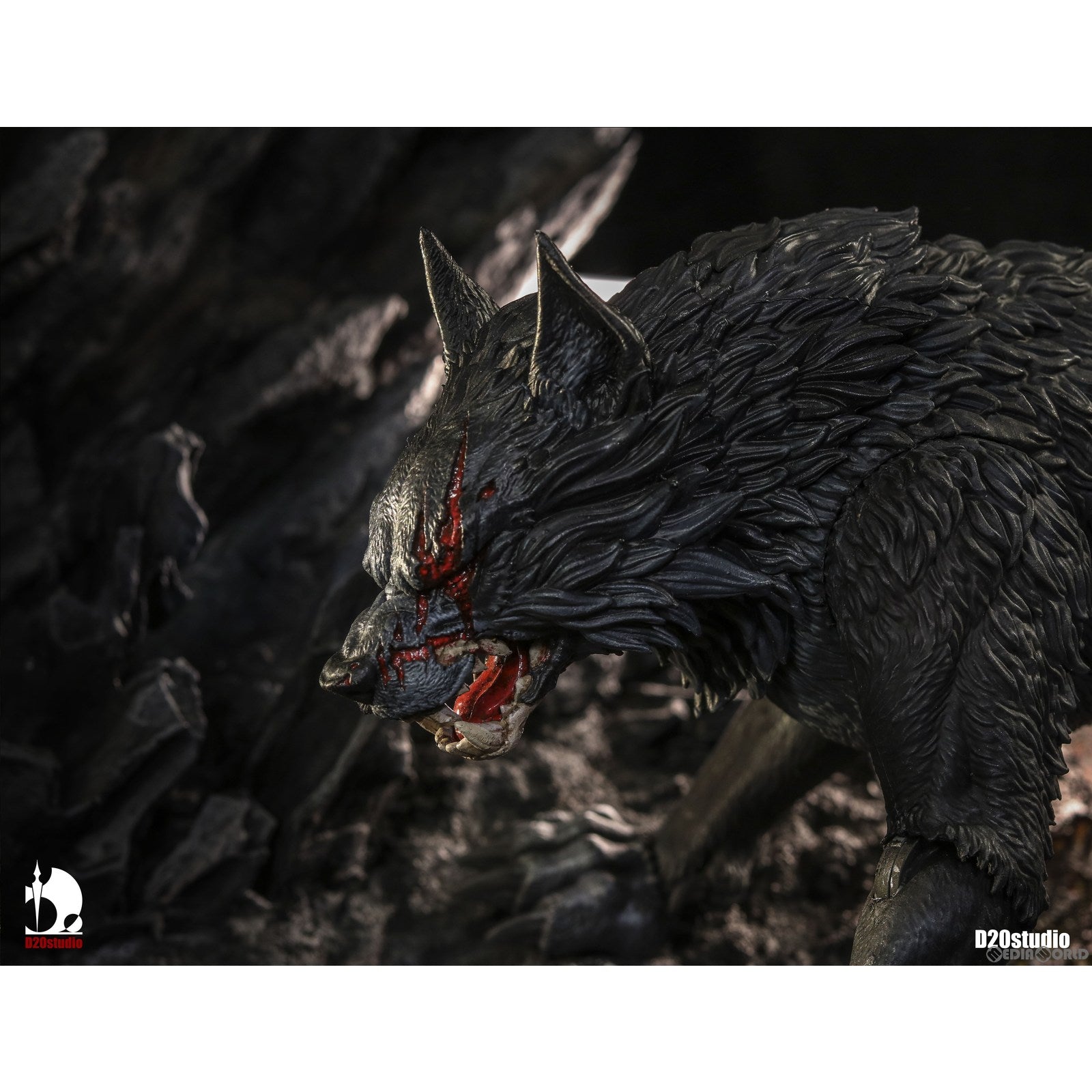 【新品即納】[FIG] バトルウルフ 鉄刃 ベーシックエディション(ブラック) 1/12 完成品 可動フィギュア D20studio(D20スタジオ) (20221013)