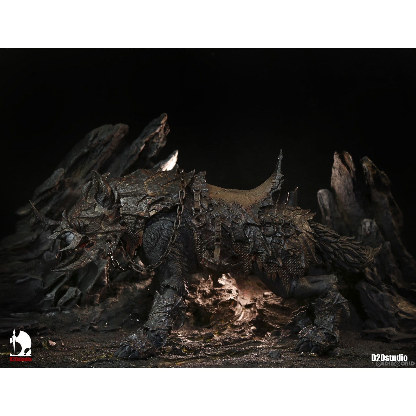 【新品即納】[FIG] バトルウルフ 鉄刃 スタンダードエディション(ブラック) 1/12 完成品 可動フィギュア D20studio(D20スタジオ) (20221013)