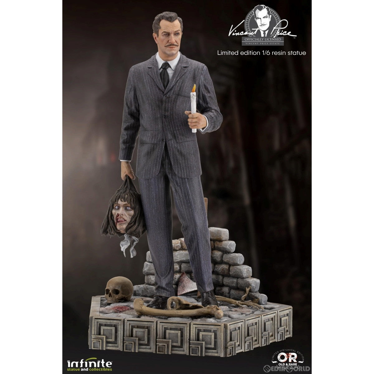 【新品即納】[FIG] ヴィンセント・プライス オールド&レア 1/6 スタチュー 完成品 フィギュア インフィニティスタチュー(20230430)
