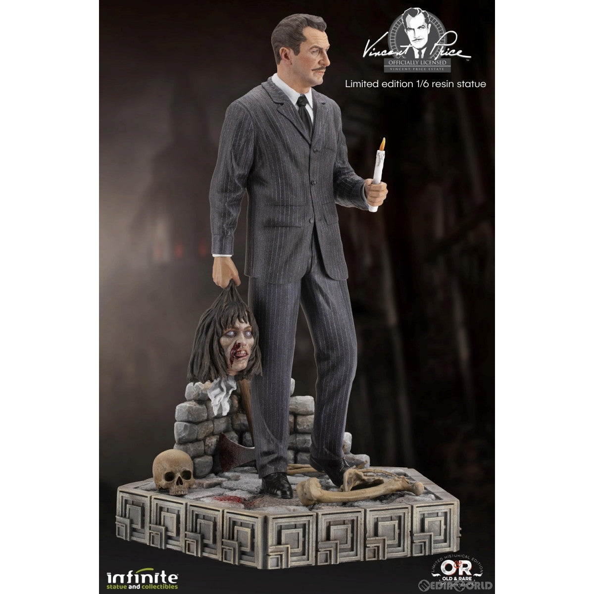 【新品即納】[FIG] ヴィンセント・プライス オールド&レア 1/6 スタチュー 完成品 フィギュア インフィニティスタチュー(20230430)