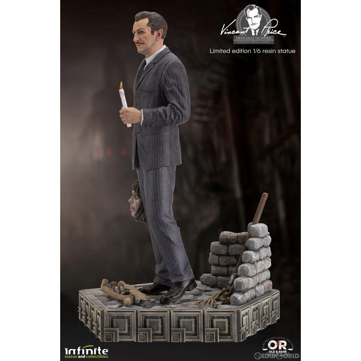 【新品即納】[FIG] ヴィンセント・プライス オールド&レア 1/6 スタチュー 完成品 フィギュア インフィニティスタチュー(20230430)
