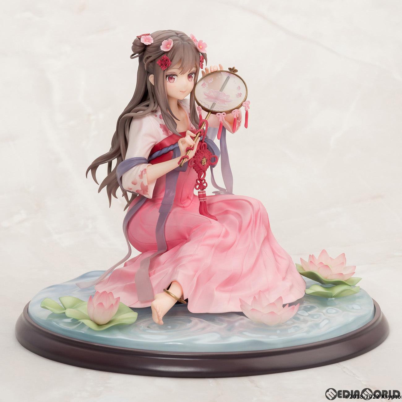 【新品即納】[FIG] 予約特典付属 漢服少女 映水芙蓉(えいすいふよう) 1/7 完成品 フィギュア APEX(エーペックス) (20230811)