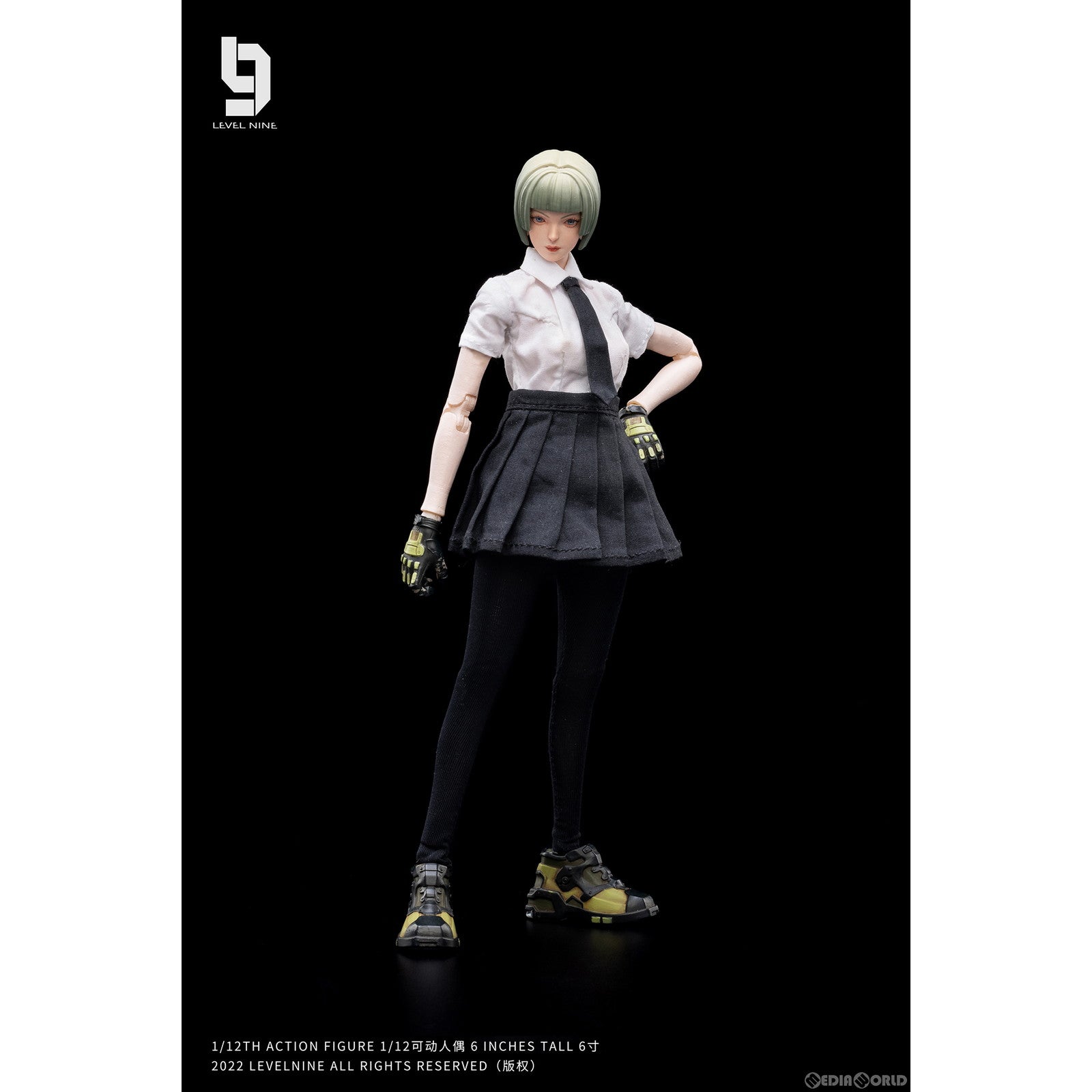 【新品即納】[FIG] カオスフロンティア 凛 1/12 完成品 可動フィギュア 九級社(20221118)