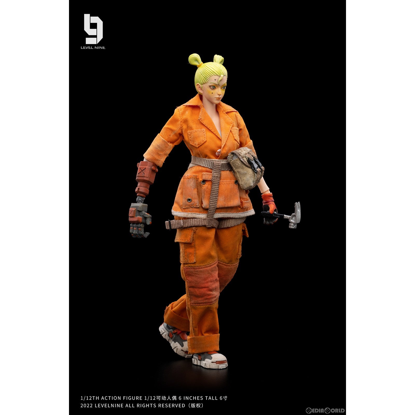 【新品即納】[FIG] カオスフロンティア 莉 1/12 完成品 可動フィギュア 九級社(20221210)