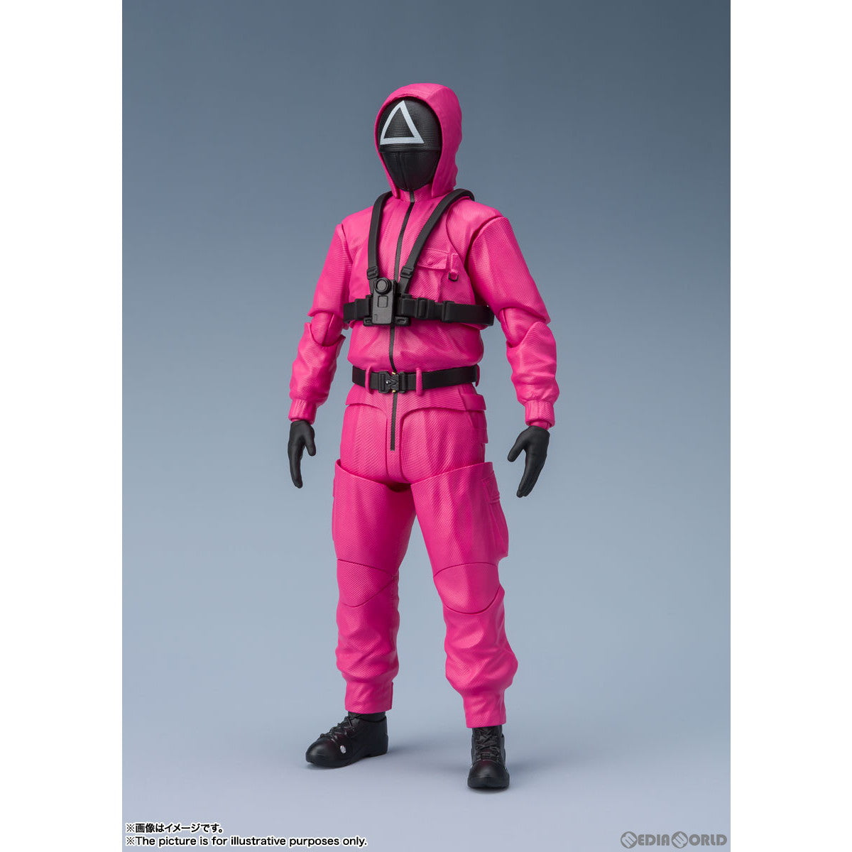 【新品即納】[FIG] S.H.Figuarts(フィギュアーツ) マスクド ソルジャー NETFLIX SQUID GAME(ネットフリックス スクイードゲーム/イカゲーム) 完成品 可動フィギュア バンダイスピリッツ(20221126)